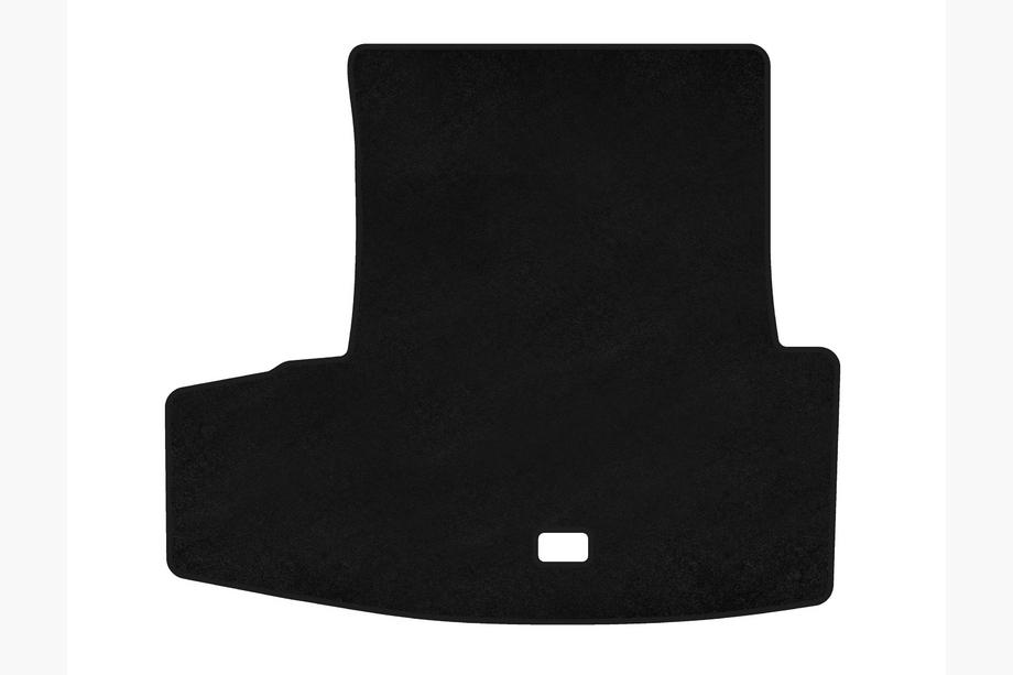 BMW 3 Series E92/E93 2006–2013 Premium Kofferraummatte Textil (Für E92, Schwarz) Image