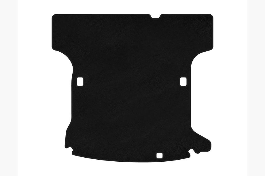 Dacia Logan I 2005-2008 Premium Kofferraummatte Textil (SW, 5-Sitzer, Vor Facelift, Schwarz) Image