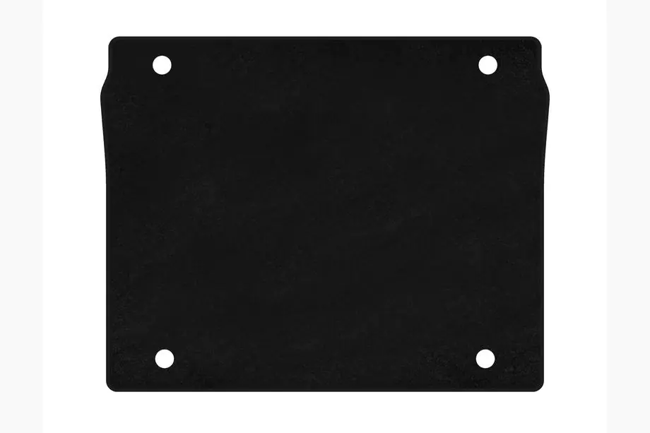 Fiat Doblo II 2010-2022 Premium Kofferraummatte Textil (5-Sitzer/Kurzer Radstand, Schwarz) Image