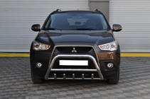 Mitsubishi ASX 2010-2023 Frontbügel WT003 (Edelstahl) Foto 1