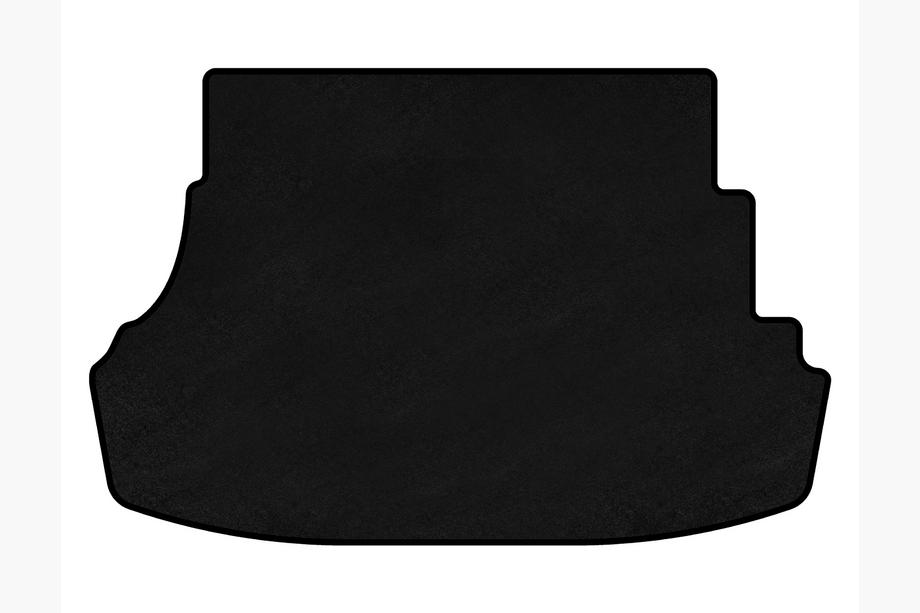 Hyundai Accent 2017-2023 Kofferraummatte Textil Premium (SD, Schwarz) Image