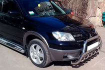 Mitsubishi Outlander 2001-2006 Frontbügel WT004 (Edelstahl) Foto 4