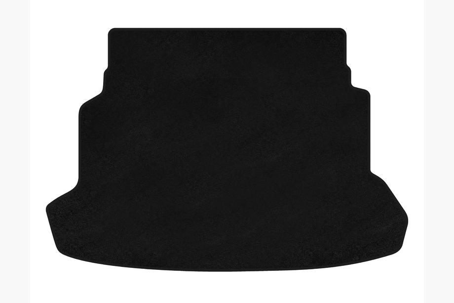 Kia Spectra 2000-2011 Kofferraummatte Textil Premium (SD, Schwarz) Image