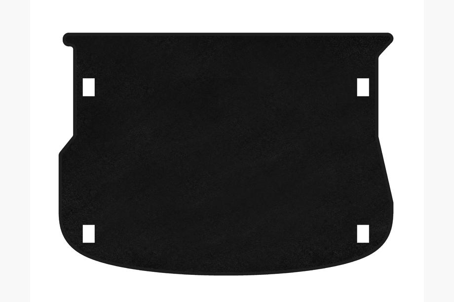 Range Rover Evoque 2012-2018 Premium Kofferraummatte Textil (Schwarz) Image