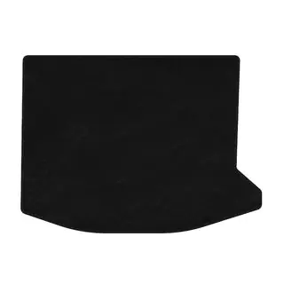 Premium Kofferraummatte Textil (HB, Schwarz)