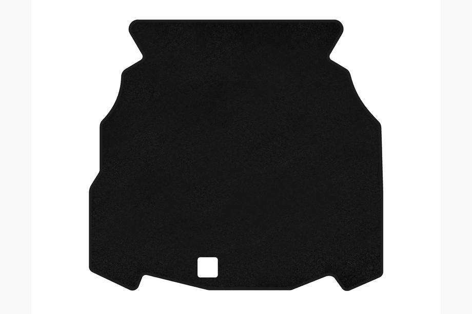 Mercedes C-class W203 2000-2007 Kofferraummatte Textil Premium (SD, Schwarz) Foto 1