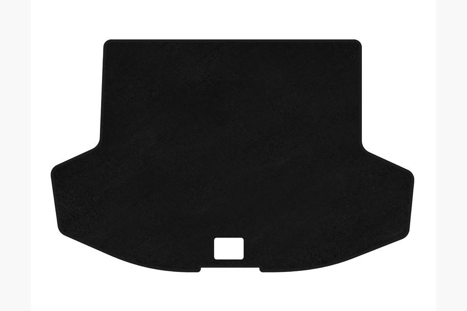 Mitsubishi Lancer X 2008- Premium Kofferraummatte Textil (HB, Schwarz) Image