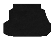 Nissan Almera N15 1995-2000 Kofferraummatte Textil Premium (SD, Schwarz) Foto 1