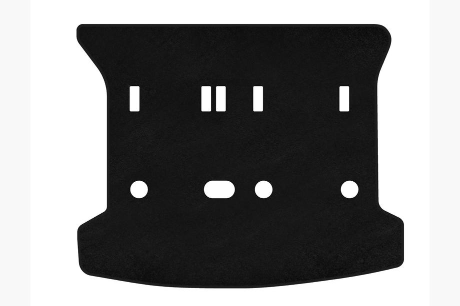 Peugeot 307 2001-2008 Premium Kofferraummatte Textil (SW, Schwarz) Image