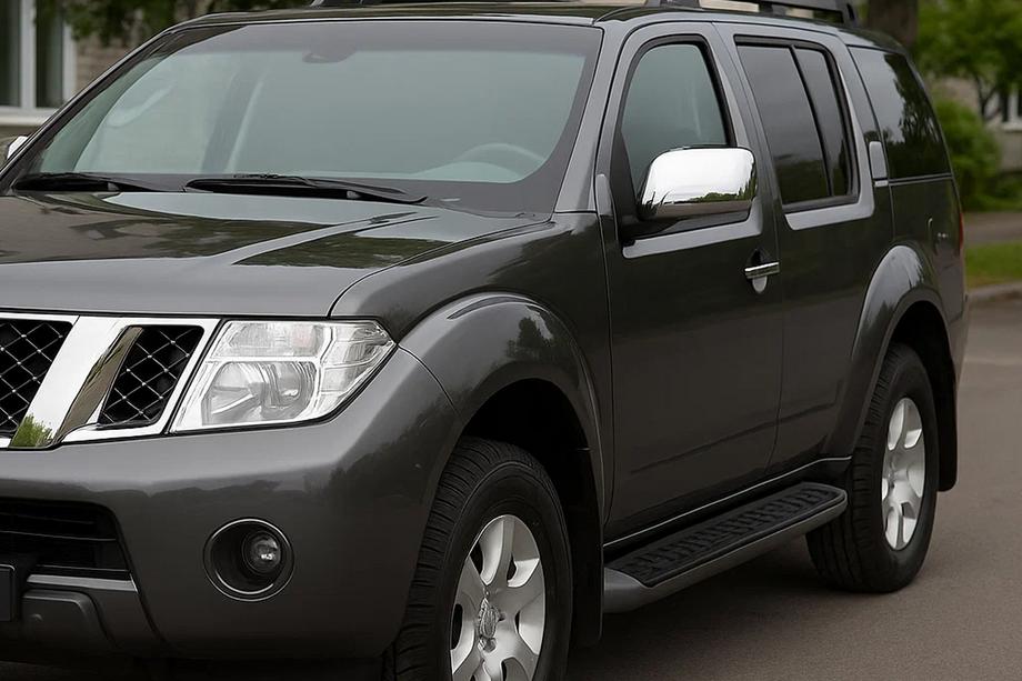 Nissan Pathfinder R51 2005-2014 Spiegelabdeckungen (2 Stk, Edelstahl) Image