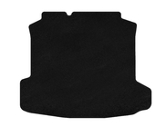 Volkswagen Polo 2010-2017 Kofferraummatte Textil Premium (SD, Schwarz) Foto 1