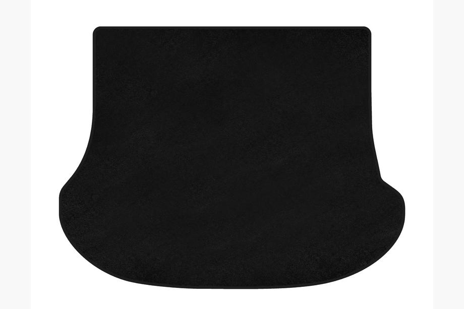 Volvo S40 2004-2012 Kofferraummatte Textil Premium (SD, Schwarz) Image