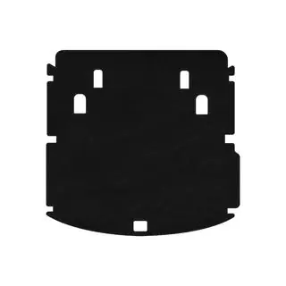 Premium V-1 Kofferraummatte Textil (Schwarz)