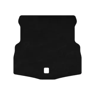 Kofferraummatte Textil Premium V-2 (SW, Schwarz)