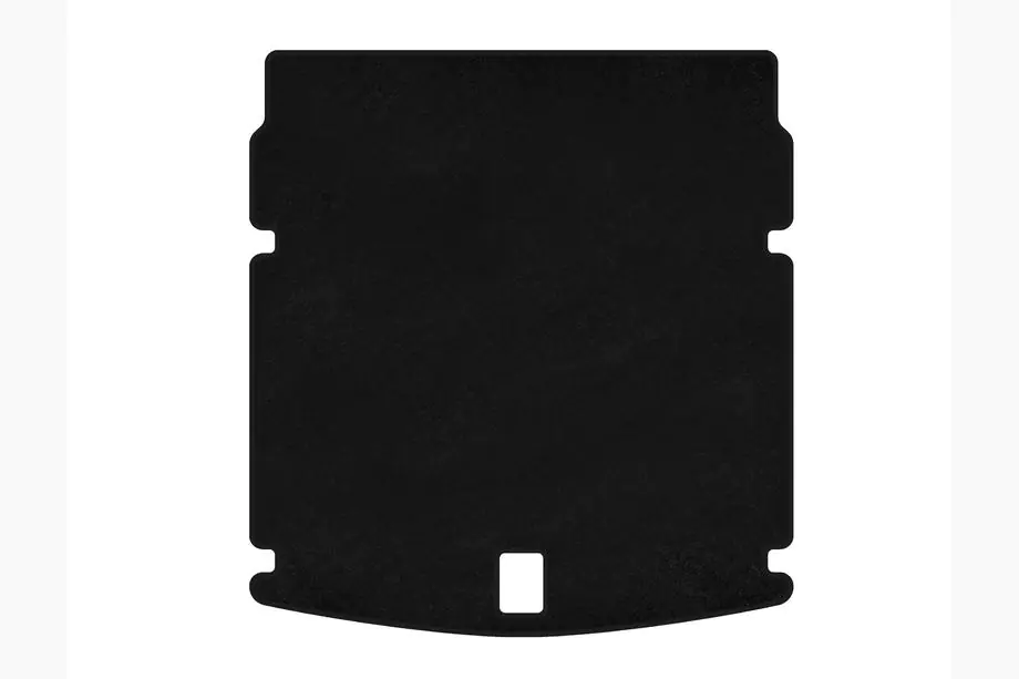 Audi A5 2007-2015 Kofferraummatte Textil Premium V-2 (Cabriolet, Schwarz) Image
