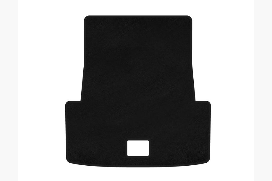 BMW 3 Series E90/E91 2005-2011 Premium V-2 Textil Kofferraummatte (Für E90, Schwarz) Image