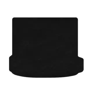 Kofferraummatte Textil Premium V-2 (Schwarz)