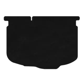 Premium Kofferraummatte Textil (HB, Schwarz)