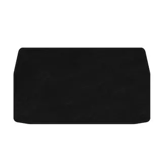 Premium Kofferraummatte Textil (3 Reihen, Schwarz)