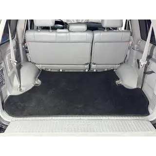 Textile Kofferraummatte Premium 2 Stk Schwarz (7 Sitze) Lexus LX470 1998-2007 Foto 1