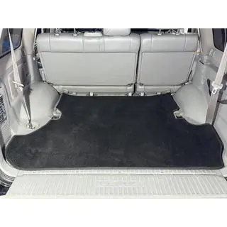 Textile Kofferraummatte Premium 2 Stk Schwarz (7 Sitze) Lexus LX470 1998-2007 Foto 2