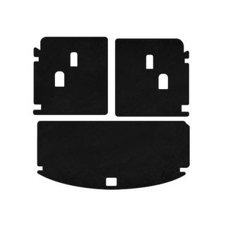 Kofferraummatte Textil Premium V-2 (Schwarz) Acura MDX 2013-2020