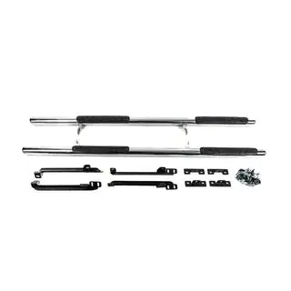 Seitliche Rohre (2014-2017, 2 Stk., Edelstahl) Nissan Qashqai 2014-2021 Foto 2