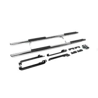 Seitliche Rohre (2014-2017, 2 Stk., Edelstahl) Nissan Qashqai 2014-2021 Foto 4