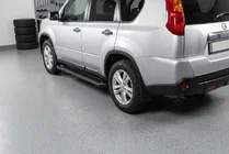 Nissan X-trail T31 2007-2014 Seitenschweller Allmond Black (2 Stk., Alu) Foto 1