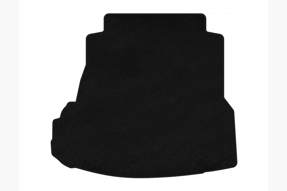 Audi A4 B5 1994–2001 Textil-Kofferraummatte Classic (Limousine, Schwarz) Image