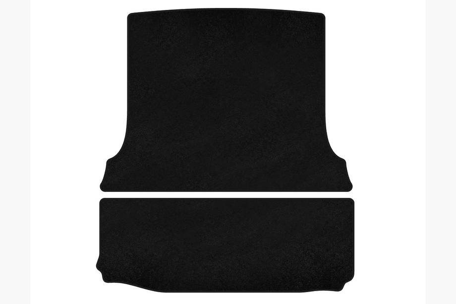 Fiat Fiorino/Qubo 2008-2024 Textile Kofferraummatte Classic (Laderaum, Schwarz) Image