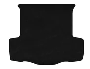Fiat Linea 2006-2018 Kofferraummatte Textil Classic (SD, Schwarz) Foto 1