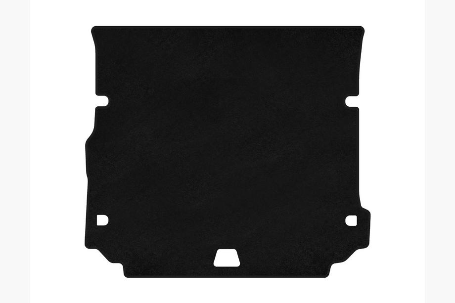 Land Rover Discovery III 2004–2009 Textile Kofferraummatte Classic V2 (Schwarz) Image