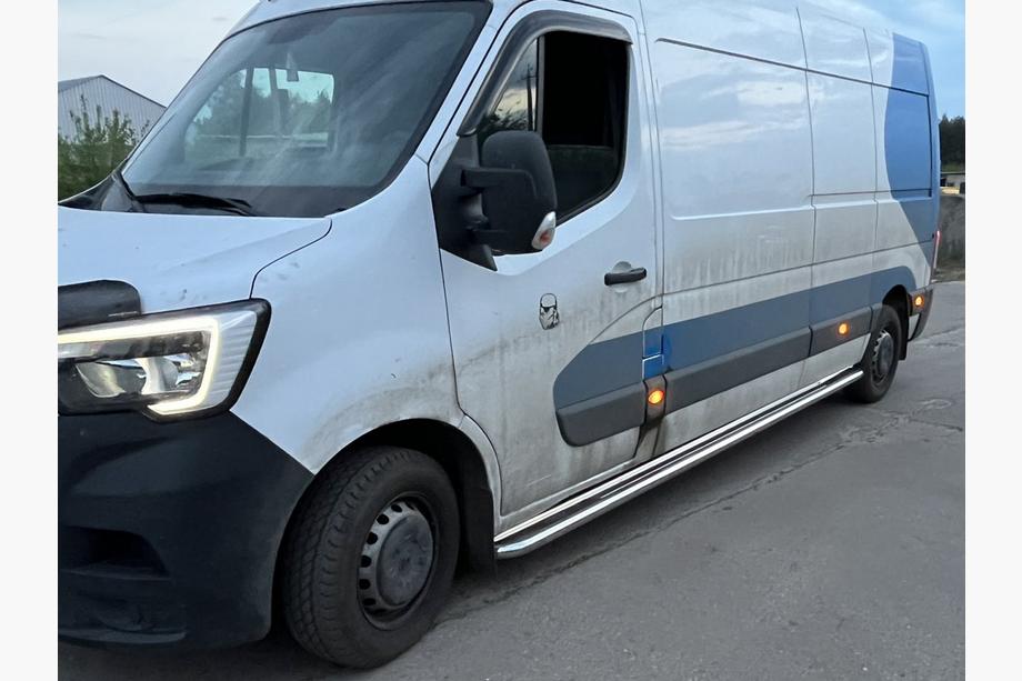 Renault Master 2011-2023 Seitenschweller Premium (2 Stk., Edelstahl) 60 mm, mittlerer Radstand Foto 9