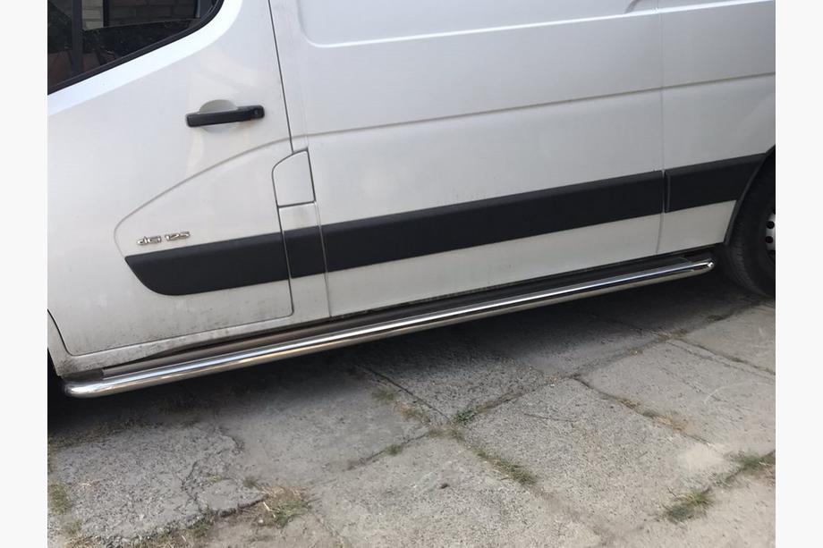 Renault Master 2011-2023 Seitenschweller Premium (2 Stk., Edelstahl) 60 mm, mittlerer Radstand Foto 3