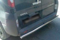 Renault Trafic 2001–2015 Heckschutz AK002 (Edelstahl) Foto 2