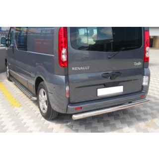 Heckschutz AK002 (Edelstahl) Renault Trafic 2001–2015 Foto 1