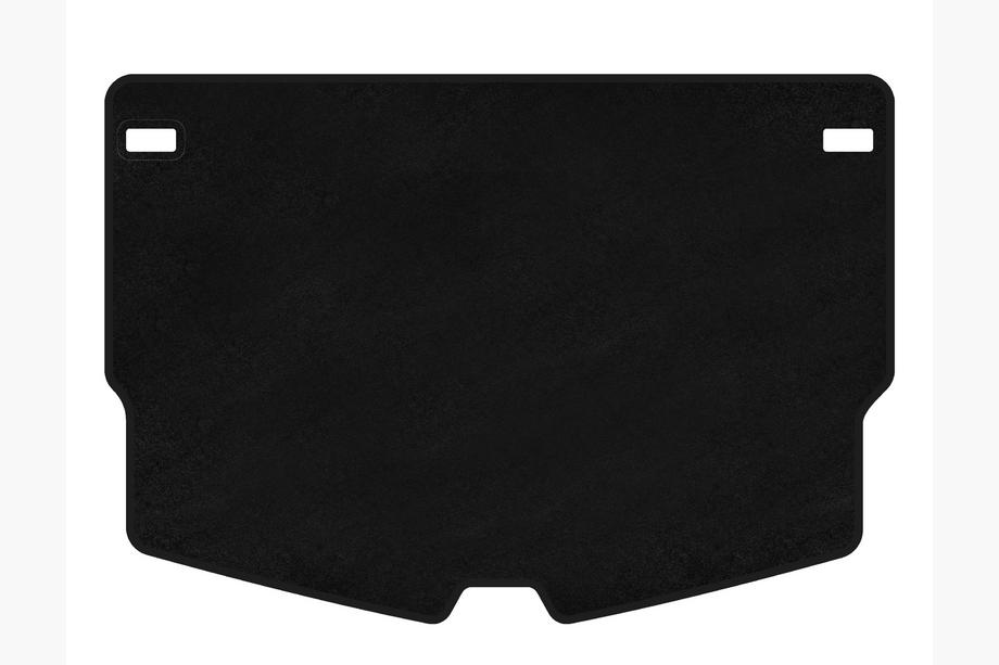 Nissan Note 2012-2020 Kofferraummatte Textil Classic (HB, Schwarz) Image
