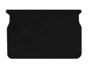 Peugeot 208 2012-2019 Textile Kofferraummatte Classic (HB, 5-türig, Schwarz) Foto 1