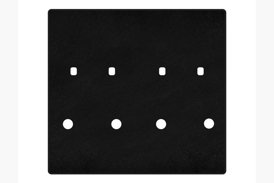 Peugeot Partner/Rifter 2019- Kofferraummatte Textil Classic (Langer Radstand, Schwarz) Image