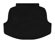 Toyota Corolla 2019- Kofferraummatte Textil Classic (SD, Schwarz) Foto 1