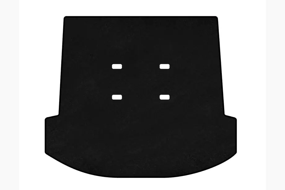 Toyota Fortuner 2006-2015 Kofferraummatte Textil Classic (Schwarz) Image