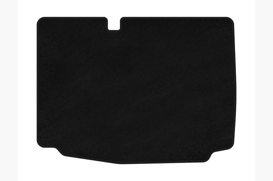 Volkswagen Polo 2010-2017 Textile Kofferraummatte Classic (HB, 3/5-türig, Schwarz) Foto 1