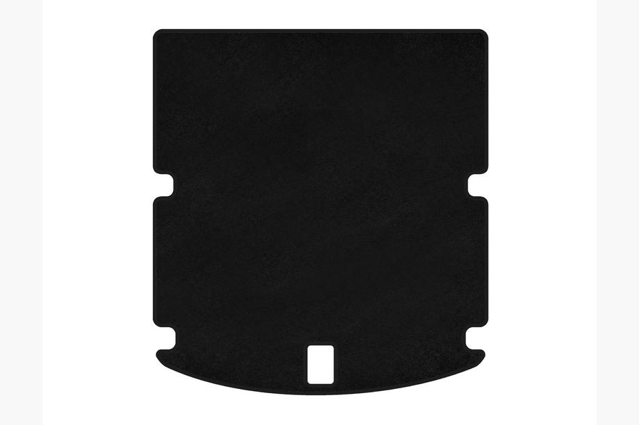 Audi A4 B9 2015-2024 Textil-Kofferraummatte Classic (Limousine, Schwarz) Image