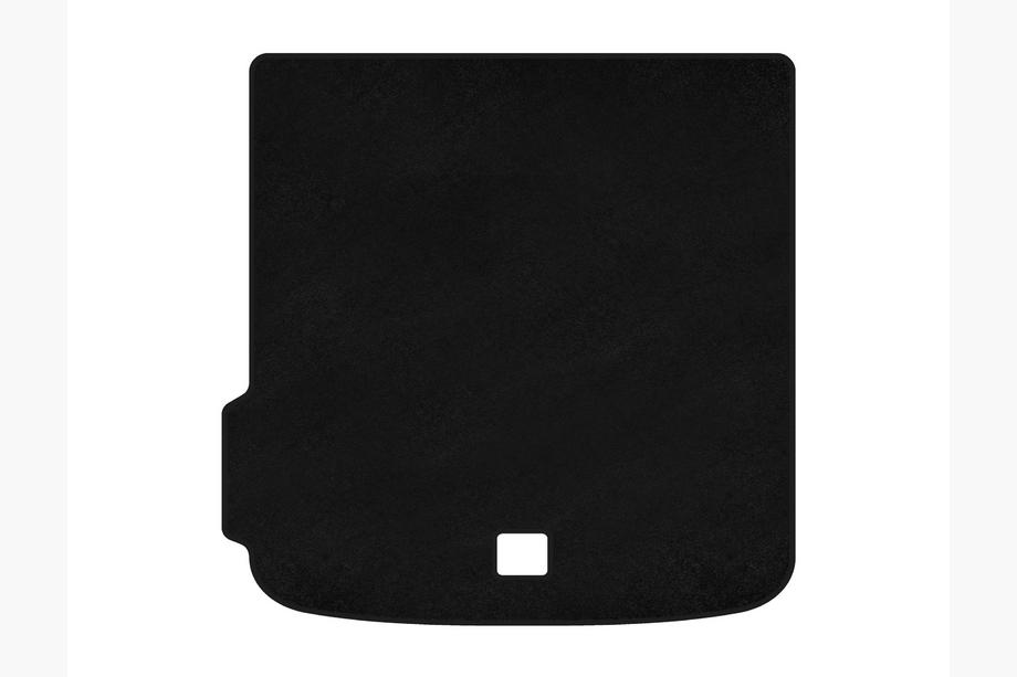 Audi A4 B9 2015-2024 Textil-Kofferraummatte Classic V-1 (Avant, Schwarz) Image