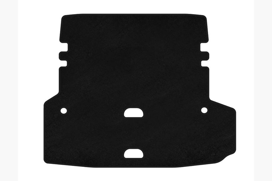 BMW 3 Series F30/F31 2012-2019 Kofferraummatte Textil Classic V-1 (für F-31, Schwarz) Image