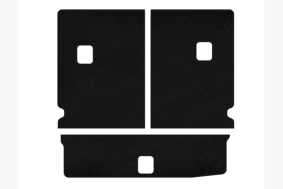 Chevrolet Orlando 2010-2018 Kofferraummatte Textil Classic V-1 (Schwarz) Image