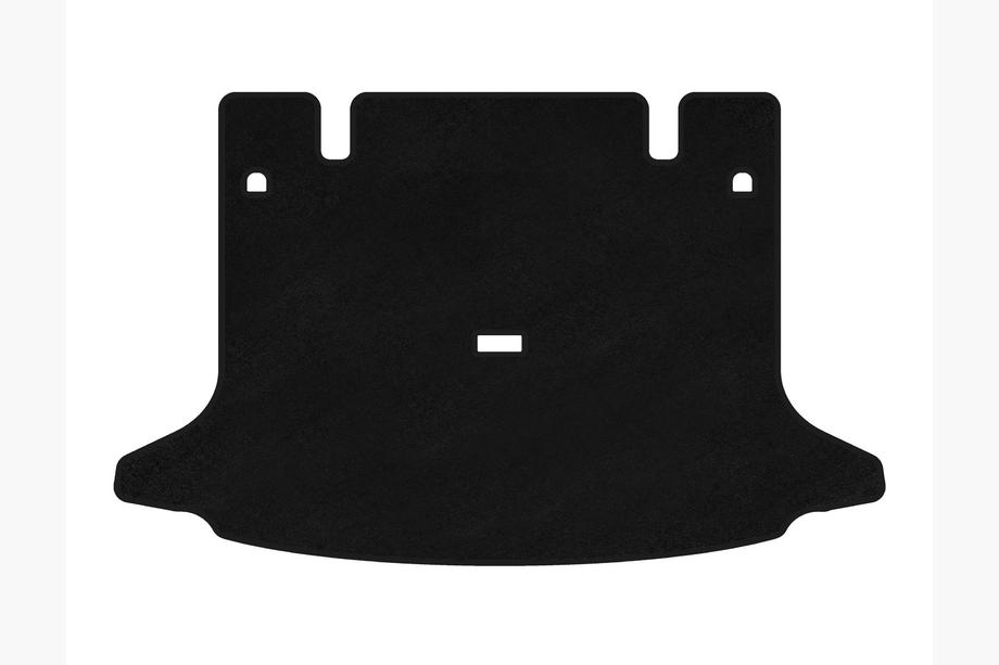 Dacia Logan I 2005-2008 Kofferraummatte Textil Classic (SW, 7-Sitzer, Schwarz) Image