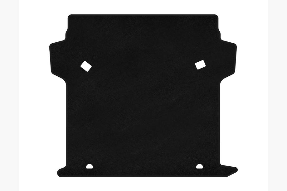 Fiat Doblo II 2010-2022 Kofferraummatte Textil Classic (Schwarz) Image