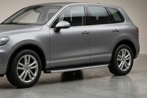 Porsche Cayenne 2003–2010 Seitenschweller Fullmond (2 Stk., Alu) Foto 1
